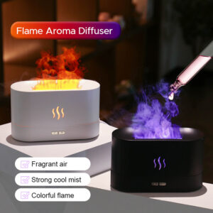 LumaMist™ RGB Flame Aroma Diffuser