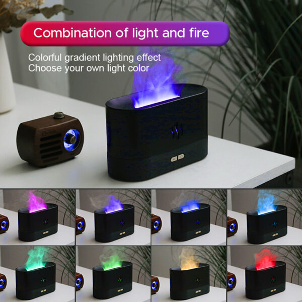 LumaMist™ RGB Flame Aroma Diffuser - Image 2