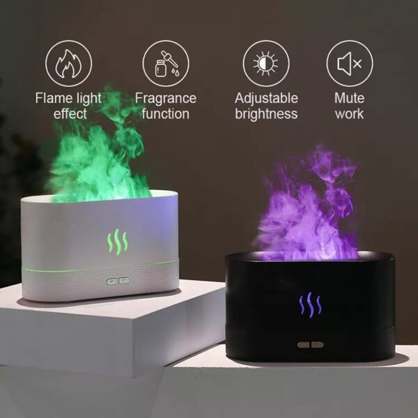 LumaMist™ RGB Flame Aroma Diffuser - Image 6
